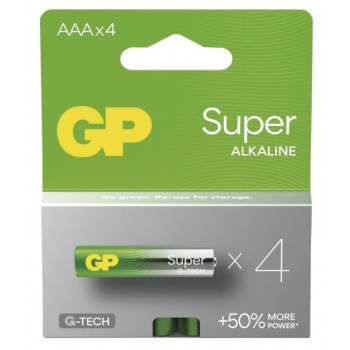 Alkalická batéria GP Super LR03 ( AAA )
