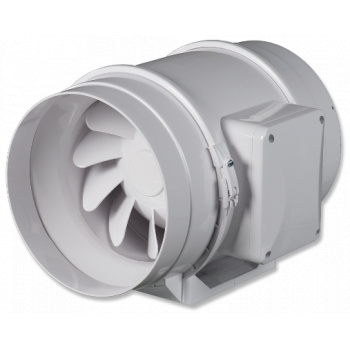 Plastový potrubný diagonálny ventilátor TT PRO 100
