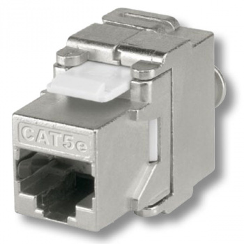 ABB Zásuvka dátová RJ45 (Cat.5E, tienená, keystone) KEJ-C5E-S-TL