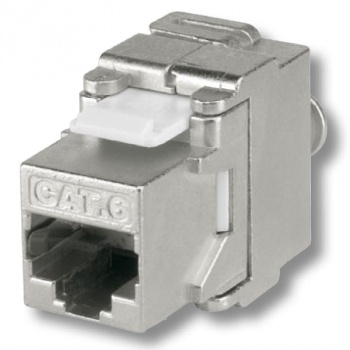 ABB Zásuvka dátová RJ45 (Cat.6, tienená, keystone) KEJ-C6-S-TL