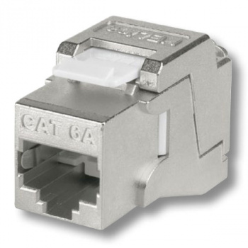 ABB Zásuvka dátová RJ45 (Cat.6A, tienená, keystone) KEJ-C6A-S-10G