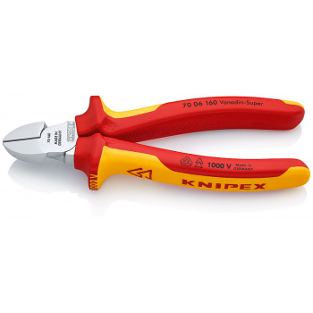 KNIPEX Kliešte štíkacie bočné do 1000V 160mm 7006160