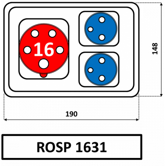 Rozvodnica ROSP 1631 SEZ