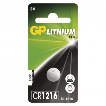 Batéria líthiová gombíková GP CR1216