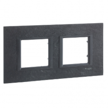 SCHNEIDER MGU68.004.7Z1 RÁMČEK 2-NÁSOBNÝ UNICA CLASS NATURAL SLATE