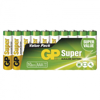 Alkalická batéria GP Super LR03 (AAA) B1310G