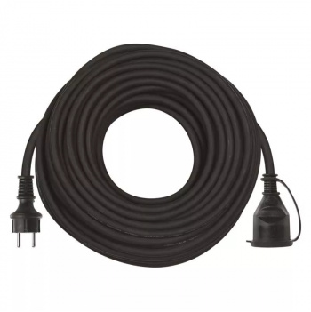 Predlžovací kábel gumový 30m, 3× 1,5mm2