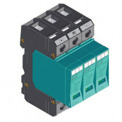 klikni pre zväčšenie Zvodič prepätia KIWA PO I 3 PV 1000V DC/12,5kA