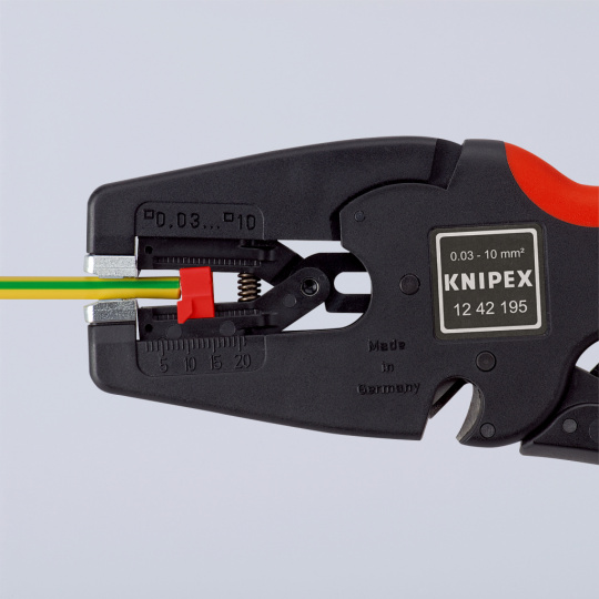 KNIPEX 1242195 Klieste odizolovacie automat. 0,03-10,0mm2