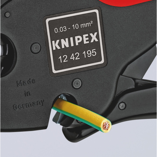 KNIPEX 1242195 Klieste odizolovacie automat. 0,03-10,0mm2