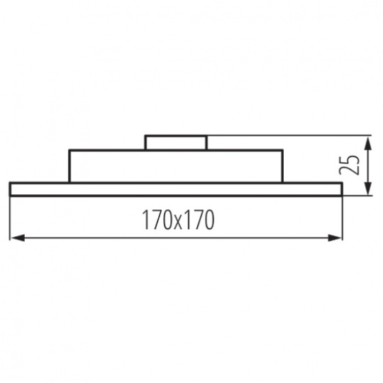 KANLUX 31079 SP LED N 12W NW-S Vstavané štvorec