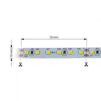 LED pas CC SELS-2835-NW120-24-CC 24V 10W 4000K IP20