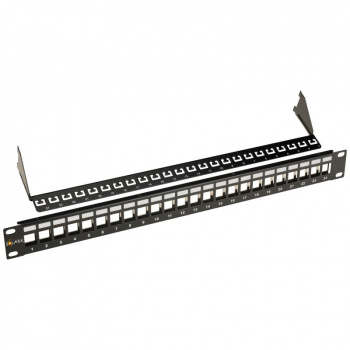 ON-PLKD-24BKRMZ Patch panel U19 24p, prazdny