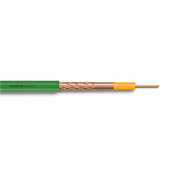 VODIC KOAX RG6 exterier (zeleny) S5263