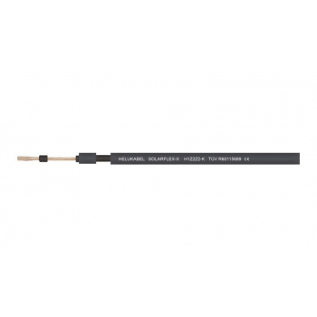 Fotovol. kabel H1Z2Z2-K 1x6mm2 čierny