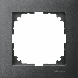 SCHNEIDER MTN4010-3614 krycí rámček 1-nas M-PURE ANTRACIT