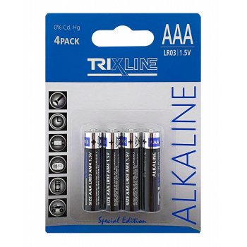 Alkalická batéria AAA 1,5 V
