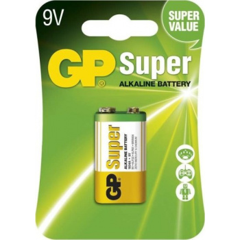 Batéria alkalická GP Super (9V / 6LF22)