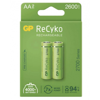 Nabíjacia batéria GP ReCyko 2700 (AA) 2 ks
