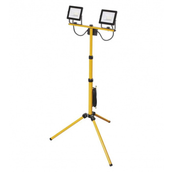 LED reflektor HOBBY SLIM, 2× 20W + trojnožka