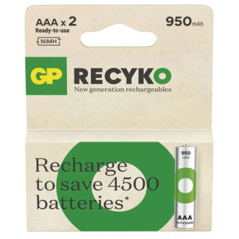 Nabíjacia batéria GP ReCyko 950 (AAA)