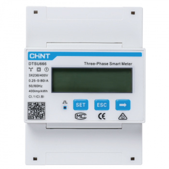 Elektromer Solax Chint 3 Phase meter bidirectional DTSU666