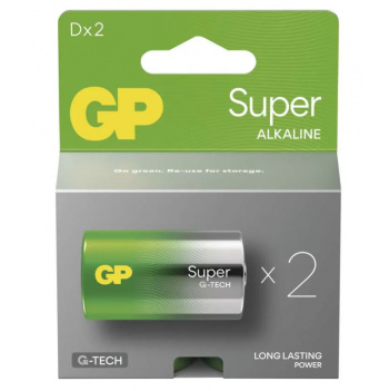 Alkalická batéria GP Super LR20 (D) 
