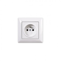 Visage SIMPLE - Zásuvka 230V (biela) 