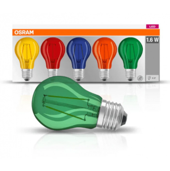 OSRAM LED DECOR BOX E27 2,5W - 5 farieb