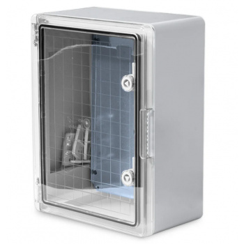 NL-300x400-T Plastová skriňa na povrch transparent, 300x400x170mm, IP65