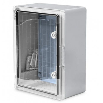 NL-300x400-T Plastová skriňa na povrch transparent, 300x400x170mm, IP65