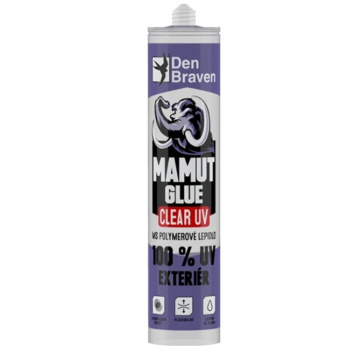 MAMUT Glue CLEAR 100% UV Exteriér 290 ml (51933BD)