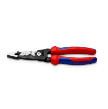 klikni pre zväčšenie KNIPEX 1372200 ME WireStripper, metrický model, leštené atramentované na čierno s viackomponentnými rukoveťami