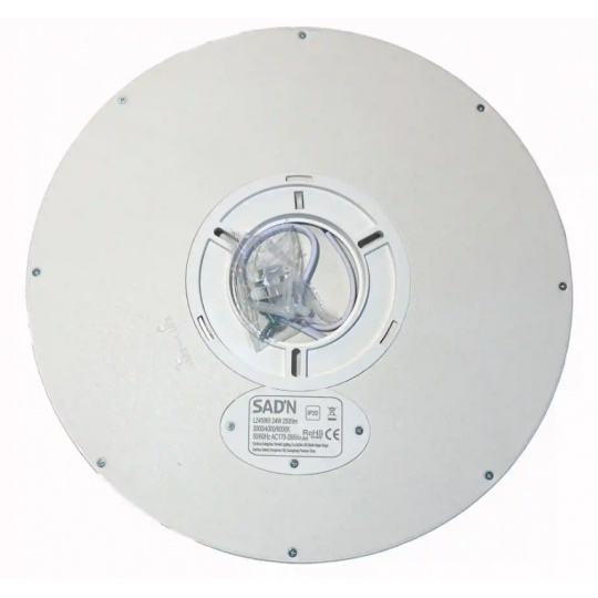 SAD'N LED svietidlo 24W strieborné 3000/4000/6500K