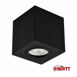  Dekoračné svietidlo SML SQUARE M čierne ELW-008-BL 