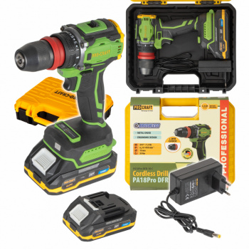 Procraft PA18ProDFR Akumulátorový skrutkovač