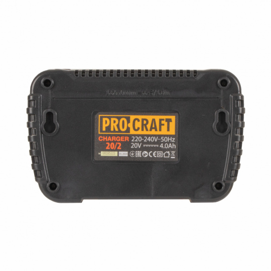 Procraft 20/2 Nabíjačka pre 20V Li-ion batérie pre 2 batérie