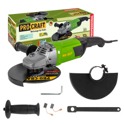 Procraft PW2650 Uhlová brúska Procraft 230 mm