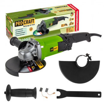 klikni pre zväčšenie Procraft PW2200ES Uhlová brúska 180 mm