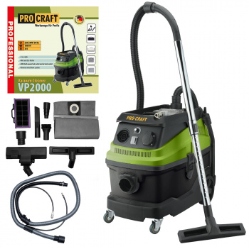 klikni pre zväčšenie Procraft VP2000 Priemyselný vysávač
