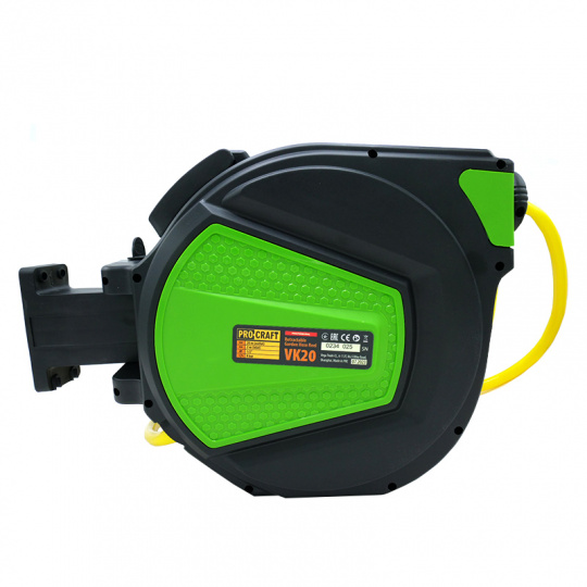 Procraft VK20 samonavíjací bubon so záhradnou hadicou 20m