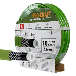 Procraft PR-4GH1310 Záhradná hadica 4-vrstvová, 1/2" 10 m