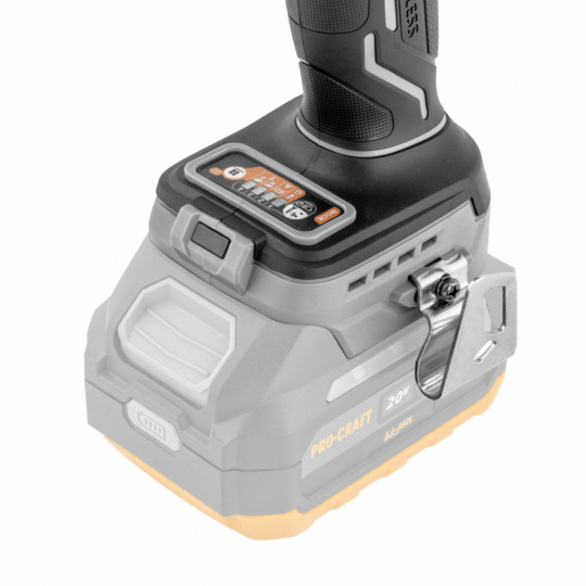 Procraft Industrial ID20Abb Aku rázový utahovák (bez baterie a nabíječky)