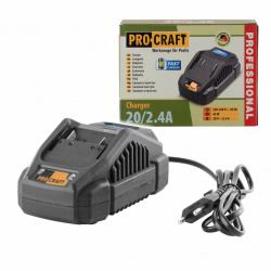 klikni pre zväčšenie Procraft 20/2.4A Nabíjačka pre 20 V Li-ion batérie