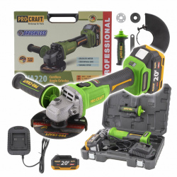 Procraft PWA220 Aku brúska