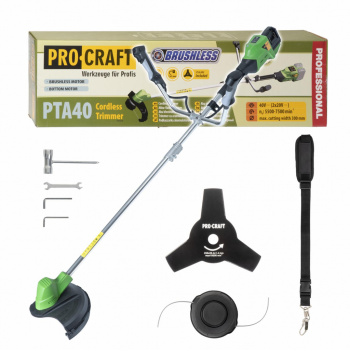 Procraft PTA40 Aku krovinorez Procraft (bez akumulátora a nabíjačky)