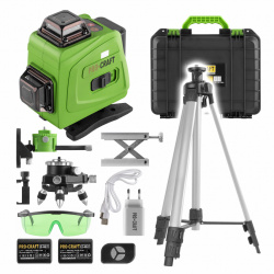 Procraft SLE-4G/Laser Level Tripod Krížový, samonivelačný laser so statívom