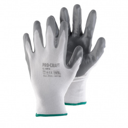 Procraft GL-NW9 Pracovné rukavice máčané v nitrile, L