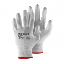 Procraft GL-WPU9 Pracovné rukavice máčané v polyuretáne, L