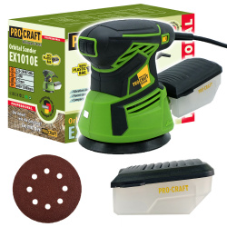 klikni pre zväčšenie Procraft EX1010E Excentrická brúska priemer kotúča 125mm